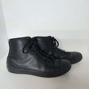 Shoes For Crews Style 37711 Black Pembroke Leather Size Men's 10 Or Women's 11.5